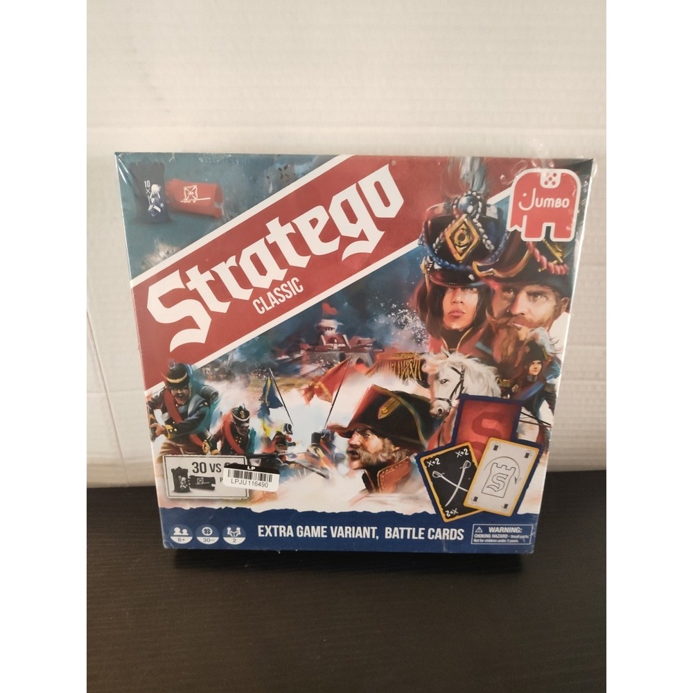 NEW & SEALED! Stratego Classic Board Game War Strategy Game With Battle Cards‎